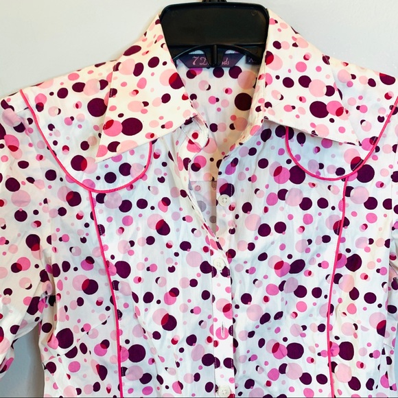 7 Diamonds Button Down Shirt - Picture 2 of 7